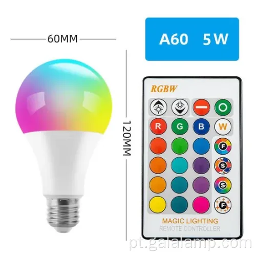 Wi -Fi e Bluetooth Smart LED Bulb Light